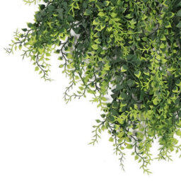 Leaf Pack Of 6 X Hanging Uv And Fire Resistant Artificial Foliage Plant 85Cm - thumbnail 2
