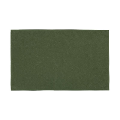 Misona Luxury Loop Reversible Organic Cotton Bath Mat - Khaki Green - image 1