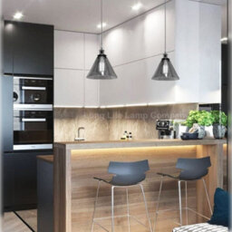 Long Life Lamps Company Modern Vintage Glass Scone Smoked Grey Ceiling Pendant Lamp M0226 - thumbnail 6