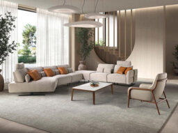 Angel Cerda Right-Hand Modular Chaise Longue Sofa In Sand Fabric - thumbnail 4