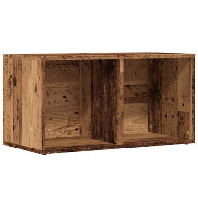 Berkfield Durable Lp Storage Box Old Wood 69.5X34X36 Cm Engineered Wood - image 1