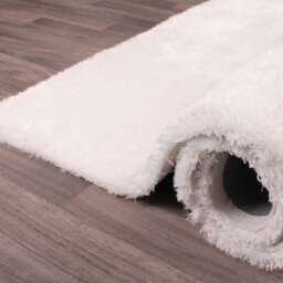 Handmade Plain Shaggy Sparkle Rug For Bed Room Living Room And Dining Room-160Cm X 230Cm - thumbnail 2