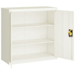 Berkfield File Cabinet White 90X40X130 Cm Steel - thumbnail 9