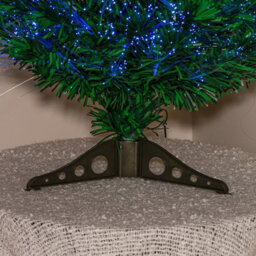 3Ft Green Pinprick Fibre Optic Xmas Tree With Multi Coloured Fibre Optic Lights - thumbnail 5