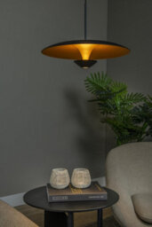 Lucide Premium Kenneth Pendant Light Diameter 40Cm Led Dim. 2700K - Black - thumbnail 3