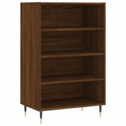 Berkfield Highboard Brown Oak 57X35X90 Cm Engineered Wood - thumbnail 2