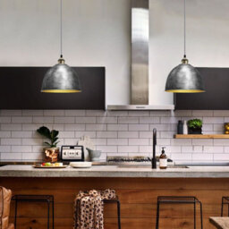 Long Life Lamps Company Industrial Vintage Brass Ceiling Pendant Light M0152 - thumbnail 7