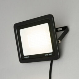 Litecraft Stanley Slimline Black 50 Watt Led Ip65 Outdoor Wall Flood Light - thumbnail 3