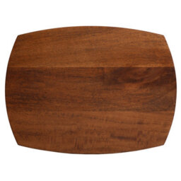 MH London Ellis Solid Wood C Shape Side Table Living Room Bedside Sofa End Table - Walnut - thumbnail 6