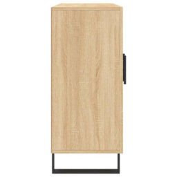 Berkfield Modern Sideboard Sonoma Oak 90X34X80 Cm Engineered Wood - thumbnail 7