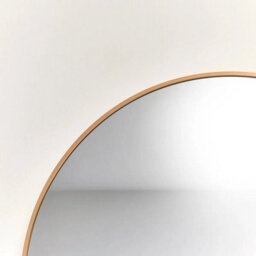 Melody Maison Large Antique Gold Arched Wall / Leaner Mirror - 180Cm X 80Cm - thumbnail 3