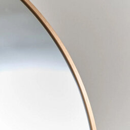 Melody Maison Large Antique Gold Arched Wall / Leaner Mirror - 180Cm X 80Cm - thumbnail 4