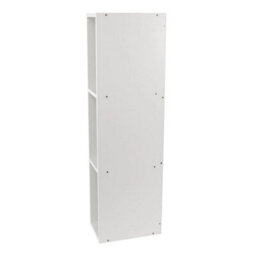 3-Tierwhite Wood Bathroom Storage Cabinet Cupboard Narrow Shelves Organizer - thumbnail 4