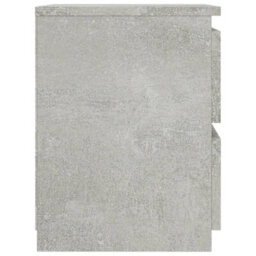 Vidaxl Bedside Cabinet Concrete Grey 30X30X40 Cm Engineered Wood - thumbnail 5