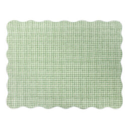 furn. Furn Scallop Quilted Bedspread, Sage, 150 X 200Cm - thumbnail 3