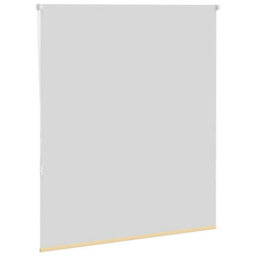 Berkfield Durable Roller Blind Blackout Beige 125X150 Cm Fabric Width 121.6 Cm Polyester - thumbnail 4