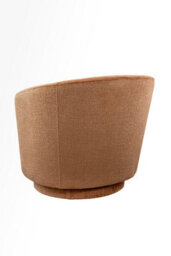 my furniture Melville Swivel Chair - Terracotta - thumbnail 2