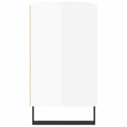 Berkfield Industrial Bathroom Cabinet High Gloss White 80X33X60 Cm Engineered Wood - thumbnail 7