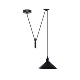 Modern Black Pendant Light Adjustable Hanging Lamp With 2M Cord For Kitchen Islands - thumbnail 7