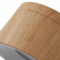 Darphe Natural Wood Tone Rechargeable Led Wall Light Bedroom Makeup Lighting - thumbnail 7