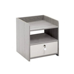 Bedroom Bedside Cabinet Furniture Storage Nightstand Side Table With Drawer - thumbnail 5