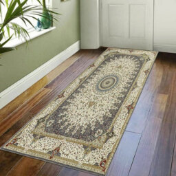 Ameha Willow Grey Cashmere Modern Rugs 80X150 Cm Non Slip Area Rug Bedroom Floor Kitchen Soft Touch Mats - thumbnail 6