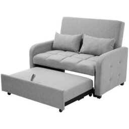 Matteo Modern Multifunctional Folding Sofa Bed - Dark Grey - thumbnail 1
