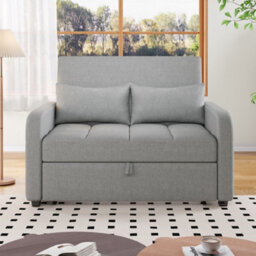 Matteo Modern Multifunctional Folding Sofa Bed - Dark Grey - thumbnail 8