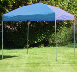 Crocodile Trading 3M X 3M Trader-Max 30 Commercial Instant Shelter Pop Up Gazebos Frame & Canopy - Royal Blue - thumbnail 5