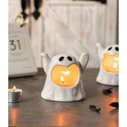 Tea Lights Candles 8 Hour Long Burn Time White Unscented 100 Pack - thumbnail 5