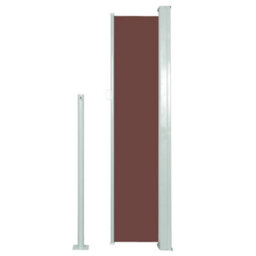 Walplus Retractable Side Awning Garden Sun Shade Canopy Gazebo For Back Door, Porch, Patio 140 X 300 Cm Brown - thumbnail 4