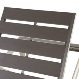 Beliani Sun Lounger Nardo Reclining Metal Grey - thumbnail 5
