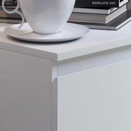 Fwstyle Pair Of White Stora Bedside Tables Nighstands Chests Extra Deep Drawers (H) 55Cm (W) 40Cm (D) 40Cm - thumbnail 3