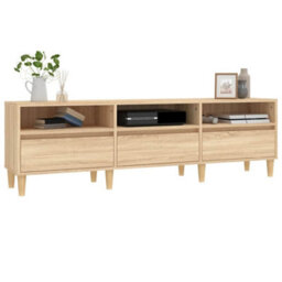 Walplus Tv Cabinet Sonoma Oak 150X30X44.5 Cm Engineered Wood - thumbnail 4