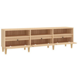 Walplus Tv Cabinet Sonoma Oak 150X30X44.5 Cm Engineered Wood - thumbnail 7