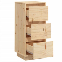 Walplus Sideboard 32X34X75 Cm Solid Wood Pine - thumbnail 7