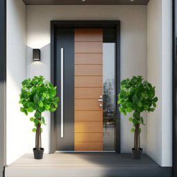Costway Artificial Crabapple Tree Fake Plant In Pot Indoor Potted Floor Plant Decor - thumbnail 3
