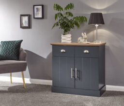 Gfw Kendal Compact Sideboard Slate Blue - thumbnail 1