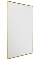 "Mirroroutlet Artus - Gold Aluminium Edged Wall Mirror 47"" X 31"" (120 Cm X 80 Cm)" - thumbnail 4