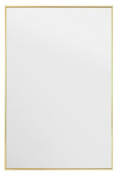 "Mirroroutlet Artus - Gold Aluminium Edged Wall Mirror 47"" X 31"" (120 Cm X 80 Cm)" - thumbnail 3