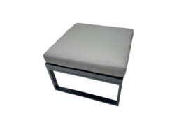 Fimous 9 Seat Outdoor Garden Furniture Set Aluminium Lounge 3 Seat Sofa Oblong Coffee Table Sets With Chair 4 Stools Side Table - thumbnail 7