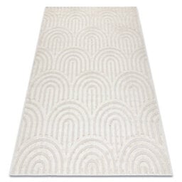 RugsX Carpet Santo Sisal 0537 Geometric White  80X150 Cm - thumbnail 4