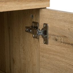 Beliani  Cabinet Timber Light Brown - thumbnail 8