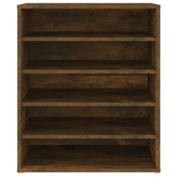Walplus Shoe Cabinet Smoked Oak 60X35X70 Cm Engineered Wood - thumbnail 5