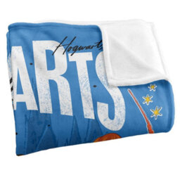 Harry Potter Hogwarts Is My Home Blanket Multicoloured (One Size) - thumbnail 3