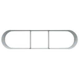 Berkfield Garden Raised Bed Brown 320 X 80 X 44 Cm Steel - thumbnail 7