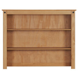 Mews Corona Sideboard Hutch Top Large Solid Wood Pine Welsh Dresser Mexican Style With Open Shelves - thumbnail 2