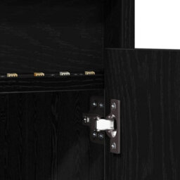 Berkfield Tv Cabinet Black 180 X 34 X 50 Cm Engineered Wood - thumbnail 9