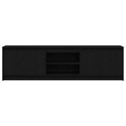 Berkfield Tv Cabinet Black 180 X 34 X 50 Cm Engineered Wood - thumbnail 6