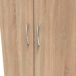Hampshire Triple 2 Drawer Wardrobe In Bardolino Oak (Ready Assembled) - thumbnail 4